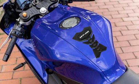 Motorcycle Gas Fuel Tank Pad Protector Anti-Slip Rubber Guard Compatible With Yamaha MT03 FZ03 in Kuwait