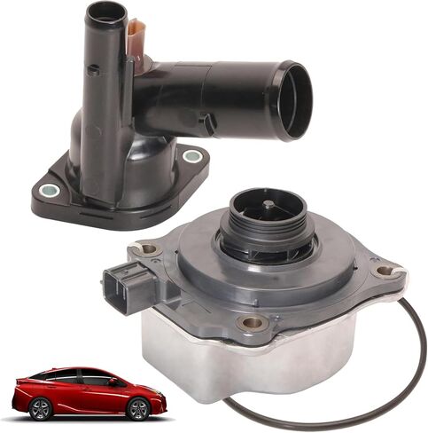 Engine Coolant Water Pump Thermostat Kit for Toyota Camry 2.5L 2018-2020, for RAV4 2.5L 2019-2022, for Avalon Hybrid for Lexus ES300H 2019-2021, OE 1603225010 16032F0011 THT-023 in Saudi Arabia