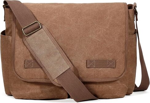 Sechunk Canvas Large Messenger Bag Shoulder bag Cross body bag Crossbody Bag in Kuwait