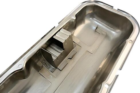 CFR Performance Steel OEM‑Style Short Valve Covers Fits 1965–1972 Chevy BB 396‑427‑454 – Recessed Corner – 1–2 Holes – Fits (with Dripper Rails) in Saudi Arabia