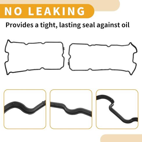 غطاء صمام المحرك رقم 132645W510/132645W500 غطاء صمام الجانب الأيسر والأيمن لنيسان باثفايندر 2002-2004 بلاستيك أسود مع مسمار حشية in Kuwait