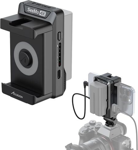 Accsoon UIT03 4K Compatible HDMI to iOS Video Capture Adapter SeeMo 4K in Kuwait