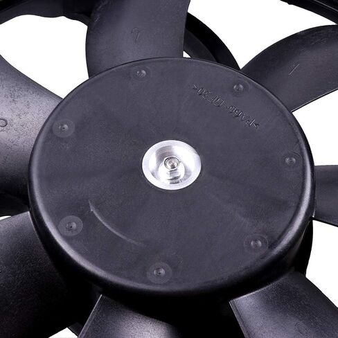 مجموعة مروحة التبريد متوافقة مع 2008-2011 لسيارة Mercury for Mariner 3.0L 2008-2012 لسيارة Ford for Escape 3.0L، مروحة مشعاع سوداء مناسبة مباشرة للاستبدال لمروحة تبريد المحرك in Saudi Arabia