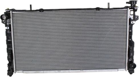 Replacement Radiator and Cooling Fan Kit Fits Chrysler Town and Country 2005 3.3L V6 (Base, LX, Limited) in Saudi Arabia