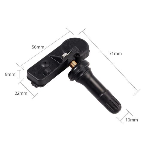 مستشعر TPMS 315 ميجاهرتز، مجموعة مستشعر ضغط الإطارات مكونة من 4 قطع، نظام مراقبة ضغط الإطارات لسيارة Ford F150 F250 F350، Escape، Fusion(2009-2015)، Lincoln MKX، MKC(2009-2018)، OE# 9L3Z-1A189-A، DE8T-1A180-AA. in Saudi Arabia