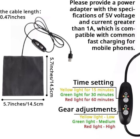 Hamster Bed Cave Hideout & Heating Pad USD Adjustable Temperature Warm Winter House Pet Cage Accessories for Small Animals Chinchilla Guinea Pig Hedgehogs (Gray Mouse) in Kuwait