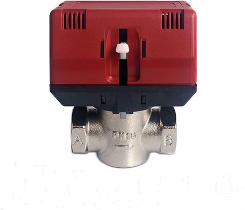 CKF7320 AC 220V Two Way 3 Wires 1 Control Electric Valve Central Air Conditioning Fan Coil Motorized Shutoff Valve(DN25) in Saudi Arabia
