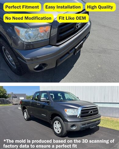 Front License Plate Frame for Toyota Tundra 2007 2008 2009 2010 2011 2012 2013 Front Bumper License Plate Holder Mounting Bracket Cover Replace# PT413-34100 in Saudi Arabia