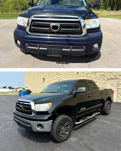 Front License Plate Frame for Toyota Tundra 2007 2008 2009 2010 2011 2012 2013 Front Bumper License Plate Holder Mounting Bracket Cover Replace# PT413-34100 in Saudi Arabia