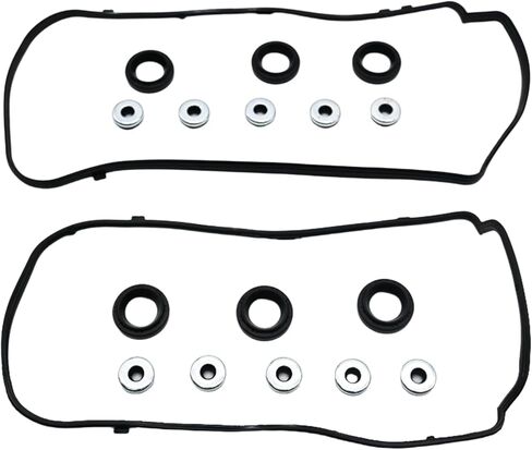 Engine Valve Cover Gasket Set Compatible with Honda Accord Odyssey Crosstour Pilot Accord Crosstour Replacement for Acura MDX RDX RL TL TSX ZDX 3.5L 3.7L V6 Replace VS50773R VS50559 in Saudi Arabia