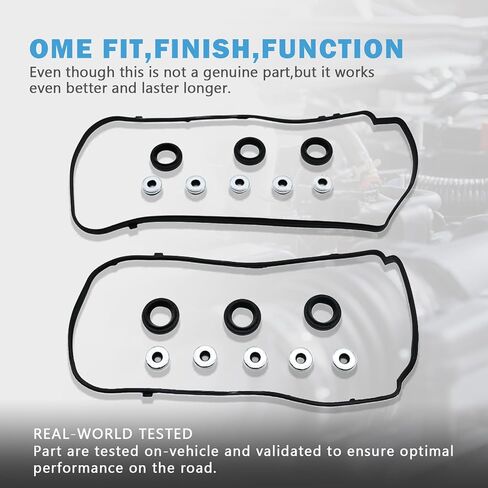Engine Valve Cover Gasket Set Compatible with Honda Accord Odyssey Crosstour Pilot Accord Crosstour Replacement for Acura MDX RDX RL TL TSX ZDX 3.5L 3.7L V6 Replace VS50773R VS50559 in Saudi Arabia