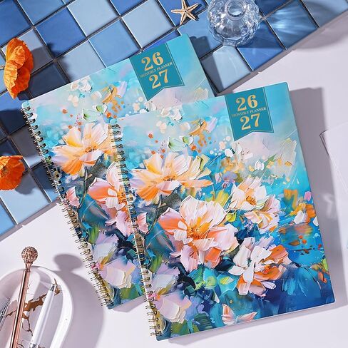 2026-2027 Monthly Planner - 2026-2027 Planner from Mar. 2026 to Dec. 2027, 21 Months Calendar with Inner Pocket, 9“ x 11" in Saudi Arabia