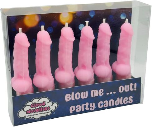 Adult Novelty Birthday Candles (Rainbow) in Saudi Arabia