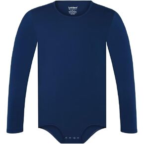 Landofgenie Men One Piece Bodysuit Long Sleeve Onesie Pajamas Tops Cotton Romper