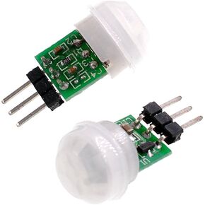 Oiyagai 2pcs AM312 Mini Pyroelectric PIR Sensor Module Manual Motion Infrared IR Detector SR301