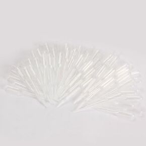 Vanki 100PCS 0.2ml Graduated Pipettes Dropper Polyethylene