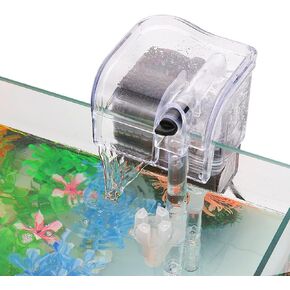 فلتر خزان الأسماك المعلق الخارجي XEOGUIYA، نظام ترشيح الشلال لخزان الأسماك بسعة 3-8 جالون in Kuwait
