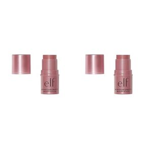 e.l.f., Monochromatic Multi Stick, Creamy, Lightweight, Versatile, Luxurious, Adds Shimmer, Easy To Use On The Go, Blends Effortlessly, Sparkling Rose, 0.17 Oz (Pack of 2)