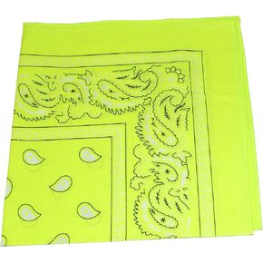 5 Pack Mechaly Dog Bandana Neck Scarf Paisley Cotton Bandanas - Any Pets (Hot Pink)