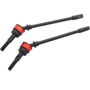 2PCS Vgoohobby Hard Steel CVD Drive Shaft Front Axle Dogbone Hop-Up Parts Compatible with Axial SCX10 1/10 RC Climbing Car Crawlers Buggy