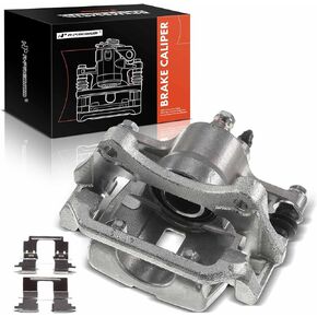 A-Premium Disc Brake Caliper Assembly with Bracket Compatible with Select Toyota Models - Highlander 2008 2009 2010 2011 2012 2013 - Rear Driver and Passenger Side, 2-PC Set