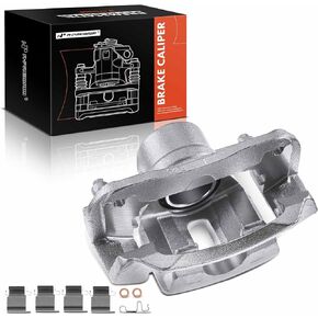 A-Premium Disc Brake Caliper Assembly with Bracket Compatible with Select Toyota Models - Highlander 2001 2002 2003 2004 2005 2006 2007, L4 2.4L, V6 3.0L, V6 3.3L - Front Driver and Passenger Side