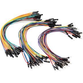 SIM&NAT 8inch / 20cm Male to Female Dupont Wire, Male to Male, Female to Female Breadboard Jumper Wire Ribbon Cables kit for Arduino Raspberry Pi 2/3 (90 PCS)