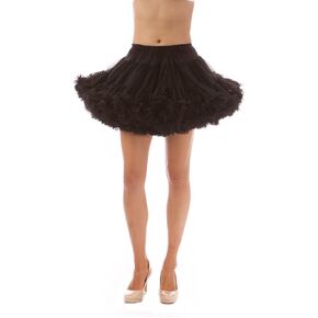 Malco Modes Cosette Adult Petticoat, Adjustable for Halloween Costume, Vintage Style, Party wear and Festive Crinoline