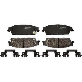 ACDelco Gold 17D1707MHPV Enhanced Performance Semi-Metallic Rear Disc Brake Pad Set (Police)