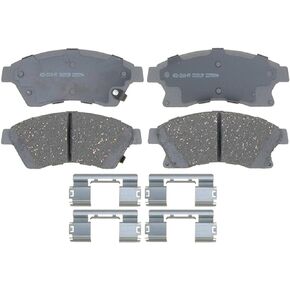 ACDelco Silver 14D1522CHF1 Ceramic Front Disc Brake Pad Set