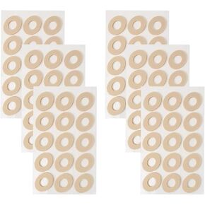 EXCEART Callus Cushion 90Pcs/ 6Sheets Self Adhesive Foam Callus Cushions Corn Pads Waterproof Toe and Foot Protectors Toe Pastes Corn Treatment Patches Pain Relief Foot Care