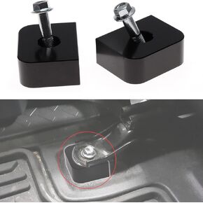 1'' Seat Spacer Lifting Rear of Front Seats, Adjustable Driver Passanger Seat Riser Lift Seat Recline Kit for 2005-2022 Toyota Tacoma, 2003-2022 4Runner, 2007-2014 FJ Cruiser, Lexus GX (Black)