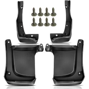 YHTAUTO Mud Flaps Splash Guards Fit Honda Accord Sedan 2013 2014 2015 (NOT Fit with Side or Rear Under Body Spoilers), Mudguards Mudflaps Accessories for Cars with Hardware Kit, Front & Rear 4Pcs Set