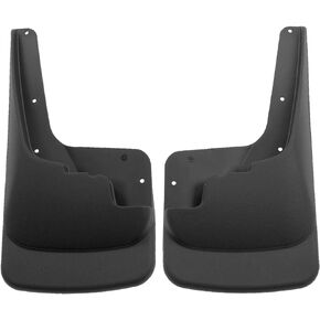 Husky Liners - Front Mud Guards | 2003 - 2010 Ford F-250/F-350 Super Duty w/ OE Fender Flares, Front Set - Black, 2 Pc | 56511