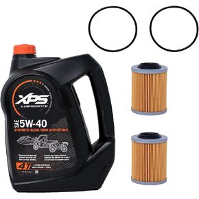 Edwards Oil Change Kit fits SeaDoo Spark Watercraft PWC for 2 Oil Changes