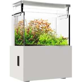 MagTool Premium All-in-One 0.7gal Ecological Desktop Mini Acrylic Aquarium with Bottom Filter System and LED Light(UF-01A) in Kuwait