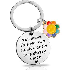 OEHEDOU Funny Teacher Gifts For Women Men Thank You Teacher Appreciation Gifts For Women Men Teacher Unique Birthday Gifts Best Teacher Gifts For Women Teachers You Make The World Better