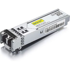 10Gtek 1000BASE-SX Gigabit SFP LC Multi-Mode Transceiver, Mini-GBIC Module for Cisco GLC-SX-MMD/GLC-SX-MM/SFP-GE-S, Ubiquiti UniFi UF-MM-1G, Meraki, Fortinet, TP-Link, 850nm, DDM, 550m