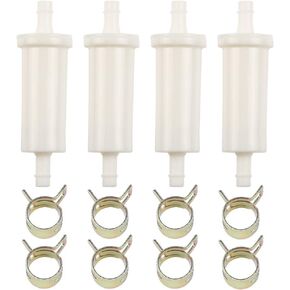 35-816296-4 816296Q2 Mercury Outboard Fuel Filter 5/16" (8mm) Fit for Mercury Marine Force 35-816296K2 35-816296Q2 35-16494-1 Replaces Johnson Evinrude Yamaha 65W-24251-10-00 65W-24251-00-00