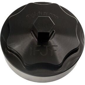 iFJF 68065612AA Fuel Filter Housing Cover Cap Replacement for 2010-2019 Ram 6.7L 2500 3500 4500 5500 Cummins Diesel Engine Billet Aluminum (Black)