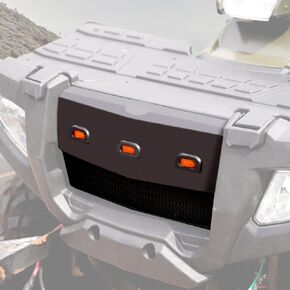 A & UTV PRO Front Bumper Guard & Service Cover for Polaris Sportsman 500 700 800 2006-2010 Cargo Box Storage Lid Cover Accessories, Replace OEM # 2633527-070, 2633271-070,5437086-070, 2633162