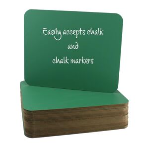 Flipside Products 9.5" x 12" Black Chalkboards, Classroom Set, Student Drawing, Small School Chalkboard, Menu Board, Pack of 24