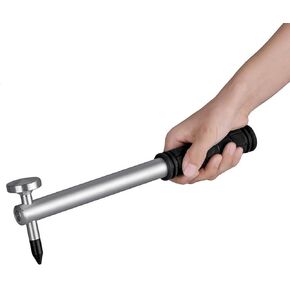 GS Tap Down Tools Aluminum Dent Hammer with Screw-on Plastic Tip Knockdown Hammer Hand Tools for Car Hail Damage Dent Repair Tools