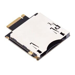 Cablecc NVMe Host كامل السرعة NGFF M.2 إلى CFB تمديد محول M2 M-Key CFExpress لنوع B CFE دعم R5 Z6 Z7 بطاقة ذاكرة الكاميرا
