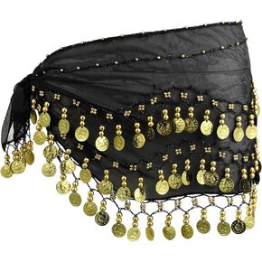 Belly Dance Hip Scarf Belly Dance Hip Scarf Triangle Wrap Skirt Belly Dancing Costume for Women