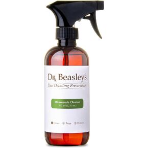 Dr. Beasley's Microsuede Cleanser 12 fl oz - Spray & Wipe Cleans Toughest Stains on Auto Faux Suede, Won't Harden or Darken, Removes Body Oils, Food, Drinks