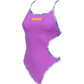 ARENA Women's Rule Breaker Hooked Reversible MaxLife One Piece Swimsuit