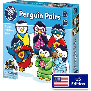 Orchard Toys Penguin Pairs Matching Game, Develops Observational and Matching Skills in Kuwait