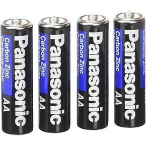 4pc Panasonic AA Batteries Super Heavy Duty Power Carbon Zinc Double A Battery 1.5v