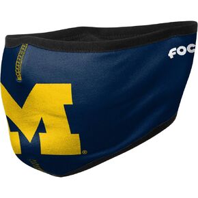 FOCO Michigan Wolverines NCAA Big Logo Earband Face Cover